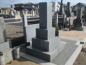 塔婆立て追加工事、施工前