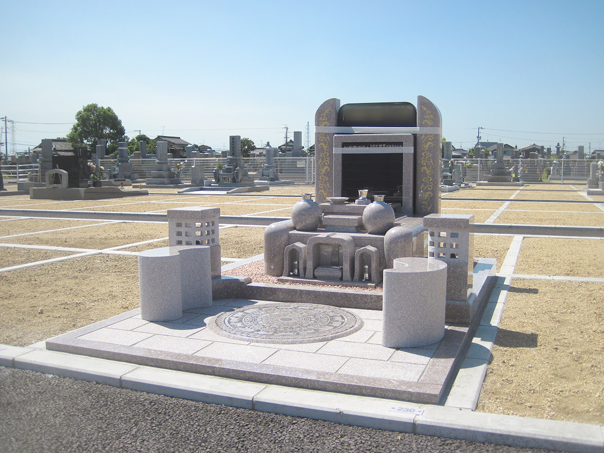 鶴新田公園墓地の施工事例