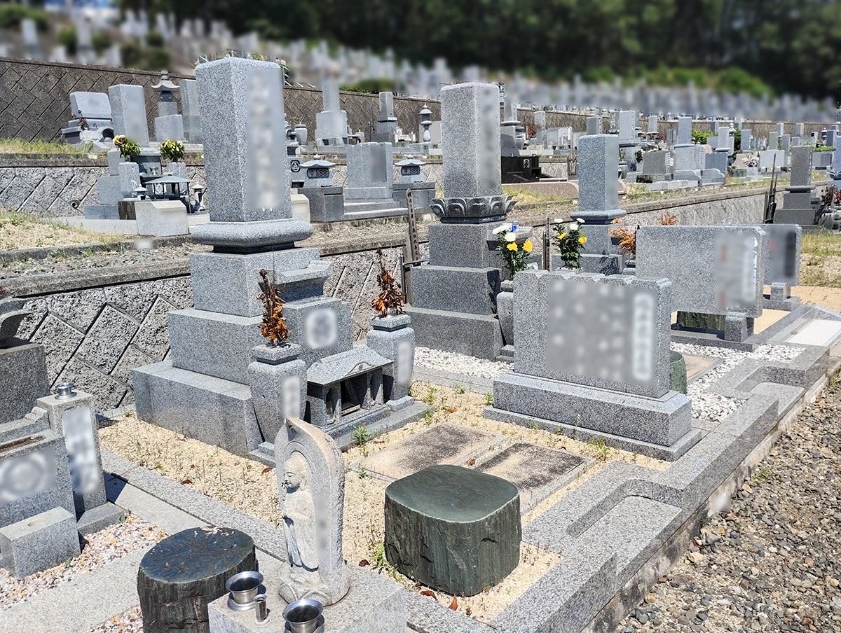 玉島公園墓地の施工事例